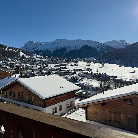 Close To Madrisa Cablecar With Stunning Panoramic View